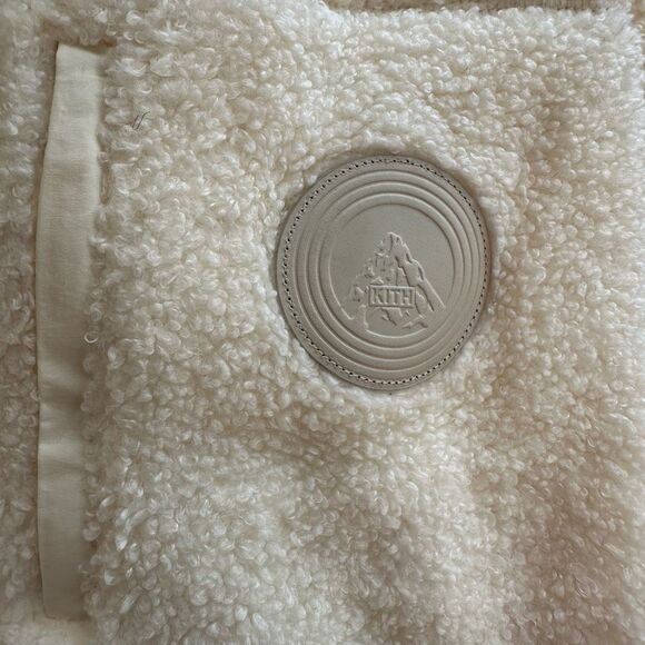 Kith Pinehurst Bonded Sherpa Full Zip jacket mens MEDIUM NEW - Picture 3 of 8